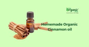 Homemade Organic cinnamon oil