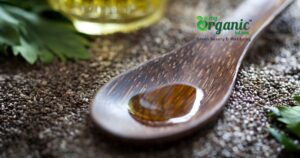 Organic chia seed oil