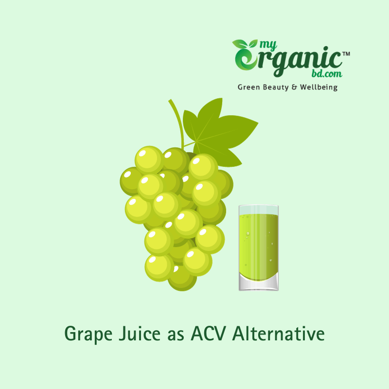 Apple Cider Vinegar Alternative : Grape Juice