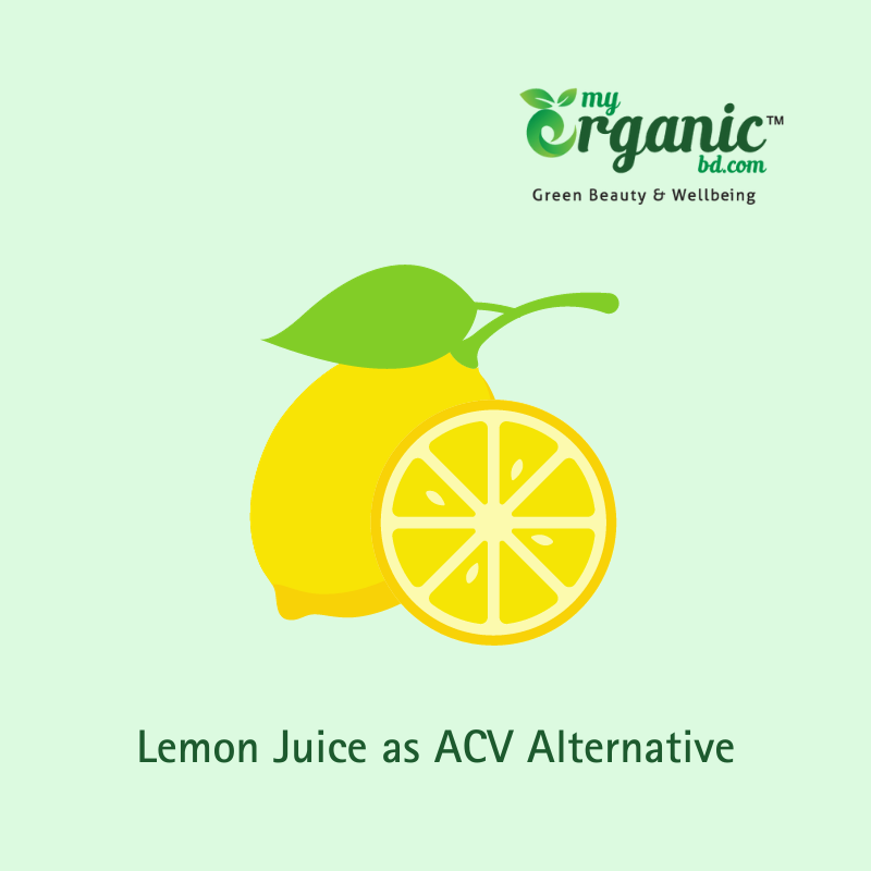 Apple Cider Vinegar Alternative : Lemon Juice